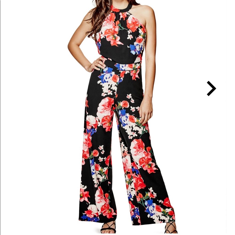 Guess Fiona Halter Jumpsuit